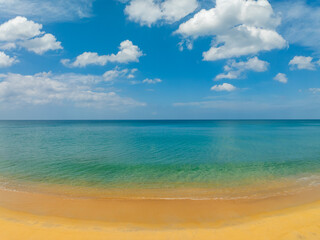 Amazing view beach Tropical beach sea in the beautiful Phuket island Thailand