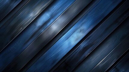 Obraz premium Mesmerizing Diagonal Abstract Blue Streaks Background