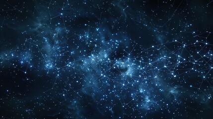 Obraz premium Space pattern wallpaper