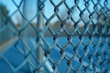 Fototapeta premium Church roof behind the cage freedom concept