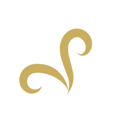 Hand drawn curved line shape. Curved line icon collection. Vector illustration isolated on white background.