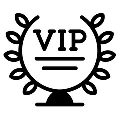 Vip icon. VIP vector sign. Premium and Luxury VIP icon.