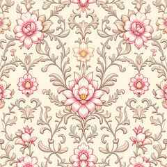 seamless pattern with flowers
