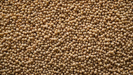 Fototapeta premium Close-up shot of a pile of dried peas.