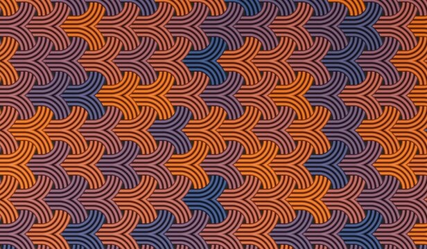 Their intricate dance across the canvas exudes a sense of dynamism and movement, while their meticulously arranged alignment instills a sense of order and precision.