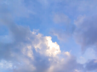 Fototapeta premium blue sky with clouds