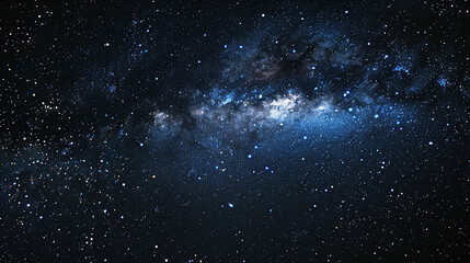 Obraz premium Cosmic Galaxy Starry Night
