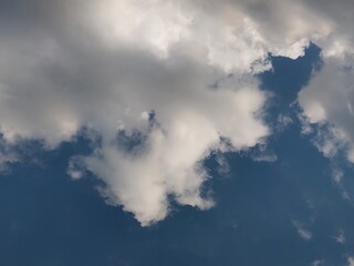 blue sky with clouds