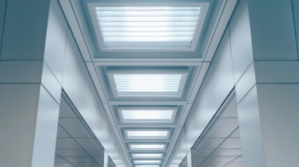 Fototapeta premium Close up Home Room Ceiling Ventilation