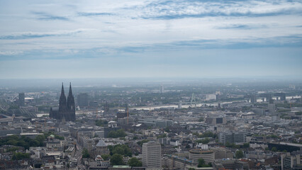 Obraz premium Köln Panorama vom Kolonius