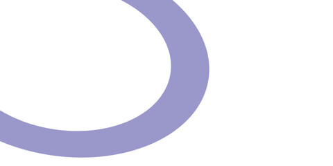 Abstract minimalist background with a single purple curved line in the form of a semicircle.