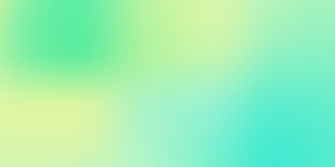 Blue turquoise teal lime green yellow white abstract background. Light bright neon electrician metal. Rough grain noise. Gradient ombre color.