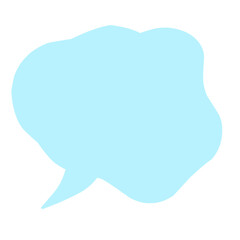 Collection of colorful speech bubbles and dialogue balloons
