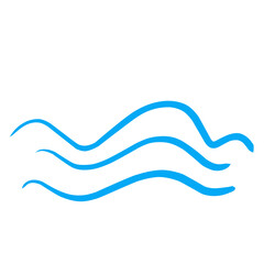 waves vector illustration	