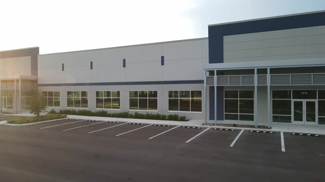 New construction commercial and warehouse building in Manatee county Florida