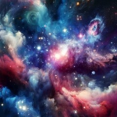 Fototapeta premium lights of space