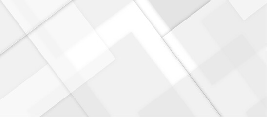 Vector Modern white and gray technology concept diamond triangle geometric line background. modern white and grey gradient color geometric backdrop design cube pattern background for website banner.