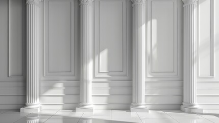 Fototapeta premium Grandeur and Elegance - A Timeless Architectural Symphony