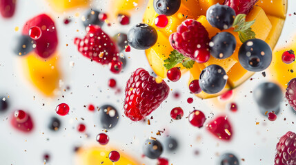 A celebration of flavors and colors in a fruit bouquet. Freshness and naturalness in every bite. 