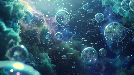 High definition quantum bits visualization in an advanced society dealing with the complex challenges of climate change 