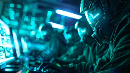 Hackers lair being raided by cyber police, bust, crime prevention