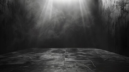 Ethereal Light in the Depths of the Cave