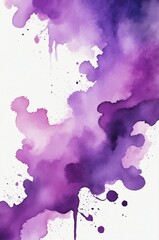 purple theme color abstract gradient painting watercolor illustration design copy space