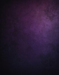 Fototapeta premium dark to light purple color gradient grungy texture background copy space design