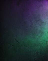 Obraz premium green to purple color gradient grungy texture background copy space design