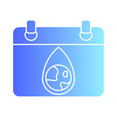 Water Day Gradient Flat