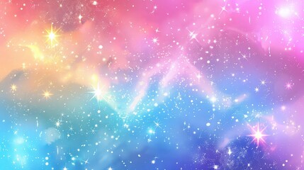 Enchanting Celestial Dreamscape: A Mesmerizing Cosmic Canvas