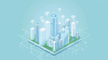 High-Tech Smart City Network