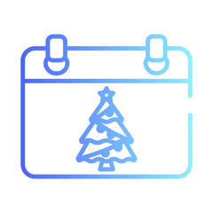 Christmas Day Gradient Linear