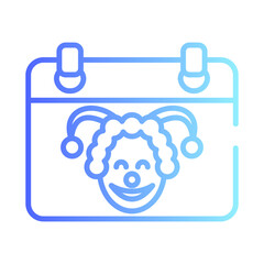 Fools Day Gradient Linear