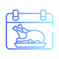 Thanksgiving Gradient Linear