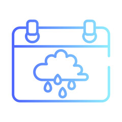 Rainy Day Gradient Linear