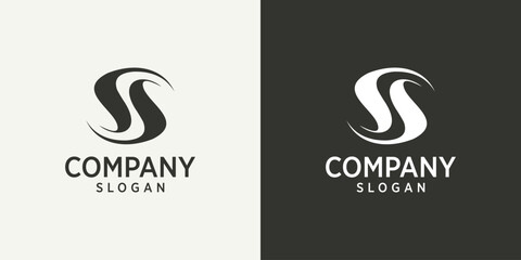 collection of initial S vector design logo templates Very suitable for use in business consulting and technology companies	