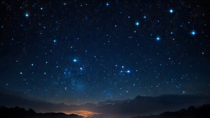 Fototapeta premium starry night sky