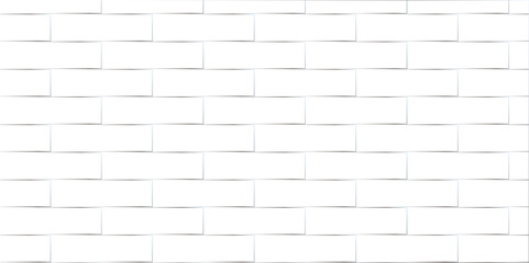 Obraz premium White brick wall background. architecture construction stone block brick wallpaper. seamless building cement concrete wall grunge background. 