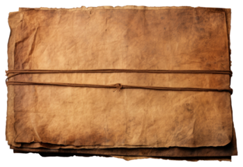 PNG Stack of paper backgrounds stained old.