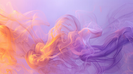 Fototapeta premium Abstract Pastel Smoke Art at Twilight