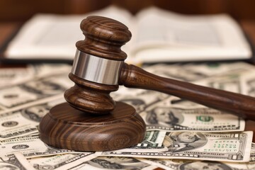 Dollars and law hammer. Break the corruption chain.