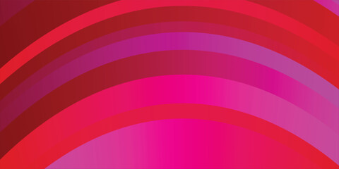 Minimalist banner background, pastel colorful, pink and maroon gradations. Circle effect style geometric, abstract background.