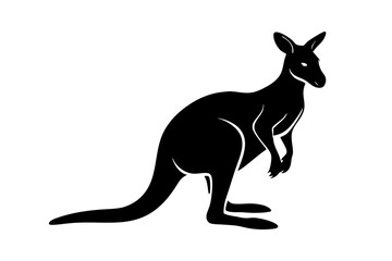 A Wallaby animal vector illustration