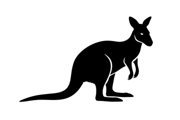 A Wallaby animal vector illustration