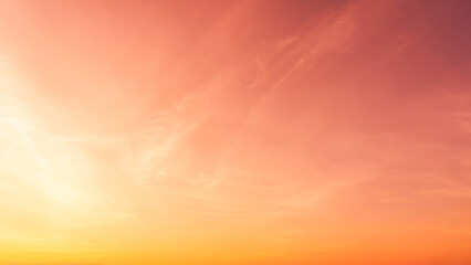 orange sky background
