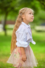 angelic blonde girl
