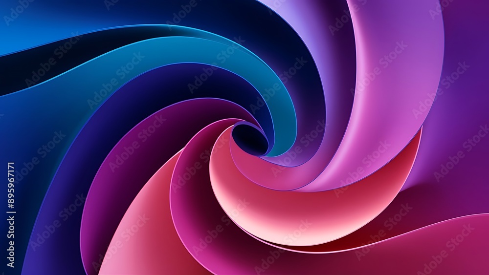 Wall mural smooth gradient background for web development