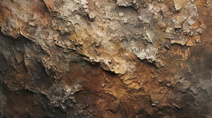 Serene Earthy Textures, High-Angle Shot of Organic Shapes in Natural Tones for Background Design.