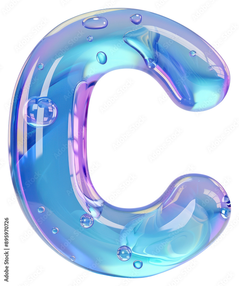 Wall mural PNG Letter C number symbol clothing.